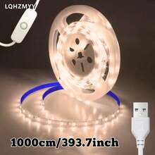 Indoor LED Light Strip With Button Switch, USB LED Light Strip 1-5M 10M, Suitable For Living Room Background Lighting, Easy To Install And Decorate, Cuttable, Applicable For Various Festivals, Halloween, Christmas - Multicolor - View 18