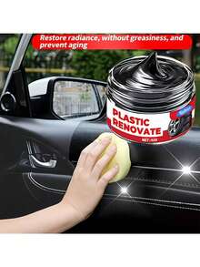 KineShineX Black Car Exterior Renewal Touch-Up Wax - Multicolor - View 2