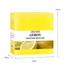 Handmade Lemon Facial And Body Cleansing Soap, Rich Lather, Suitable For All Genders - Lemon - View 9