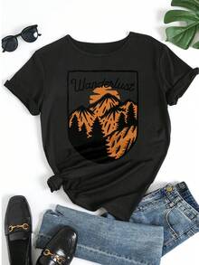 Camisetas de Mujer - Negro - Ver 5