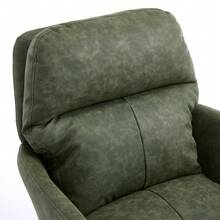 Office Chair Green Made Of Pu For Home - 綠色 - 查看 7