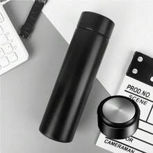 1PC 17oz Black Vacuum Insulated Mug Stainless Steel Leak Proof Flask Double Wall Travel Bottle Keeps Hot & Cold 12H - Black - View 6
