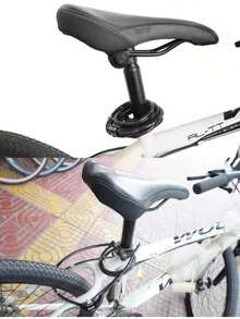 1pc 4-Digit Combination Bicycle Lock, Keyless Portable Combination Lock, Thickened Ring Bicycle Lock, Multi-Function Outdoor Cycling Accessory - Multicolor - View 3