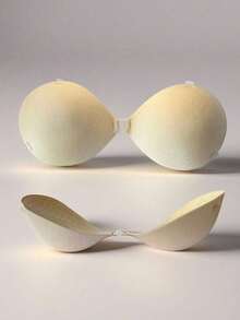 5cm Thick Invisible Push-Up Bra, Strapless, Enhances Cleavage, Lifts/Shapes Small Breasts, Suitable For Strapless Dresses, Evening Gowns - Multicolor - View 3