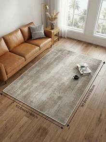 1pc Dark Minimalist Living Room Rug. Suitable For Kitchen, Dining Room, Bedroom, Room Holiday Decor, Indoor/Outdoor, Office, Lobby, Anti-Slip Door Mat, Bathroom Rug, Hallway, Study Gaming Area Rug. - Maroon - View 17
