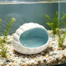 Fish Tank Shell Decor Hideout New Style Pet Shelter Cute Goldfish Shrimp Breeding Nest Personalized Ceramic Cave - A - View 6