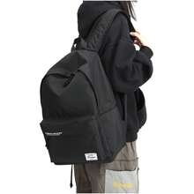 Minimalist Solid Color All-Match Backpack, Ins Style Student School Bag, Large Capacity Waterproof Wear-Resistant Laptop Backpack, Lightweight Pressure-Reducing Commuter Backpack, Japanese Style Versatile Casual Backpack, Middle School High School College Student School Bag, Daily Travel Short Trip Bag, Multi-Pocket Storage Backpack, Unisex Versatile Campus Travel Backpack - Multicolor - View 2