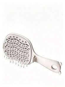 1pc Foldable Self-Cleaning Comb, Portable Styling Brush, Volumizing Hair, Detangling Hair, Scalp Massage, Suitable For Salon And Home Use - A - View 2