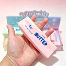 Butter Stick Squeeze Toy, Soft Silicone Cream Bar, Colorful Stress Relief Gadget - Multicolor - View 5