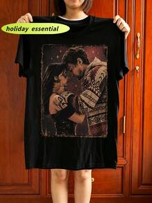 Women T-Shirts - 黑色 - 查看 1
