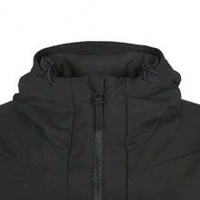 Adidas Men's Sports Down Jacket Hooded Coat 2 Pieces Set With Detachable Down Jacket Inner Liner JY4215 - Black - View 4