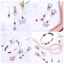 QIAO 6mm Pearls For Jewelry Making, Suitable For Bracelet-Making Kits; Small, Pre-Drilled Pearls For Filling, Suitable For DIY Necklaces And Earrings - 6mm Glass Pearl - View 5