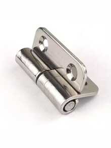 Detachable Hinge - 304 Stainless Steel, Left-Hand Lift Sliding Joint Design, Classic Durable Metal Hardware Accessory, Ensures Door Installation, Door Repair Parts, Smooth Metal Surface, Streamlined Hardware - Silver - View 4