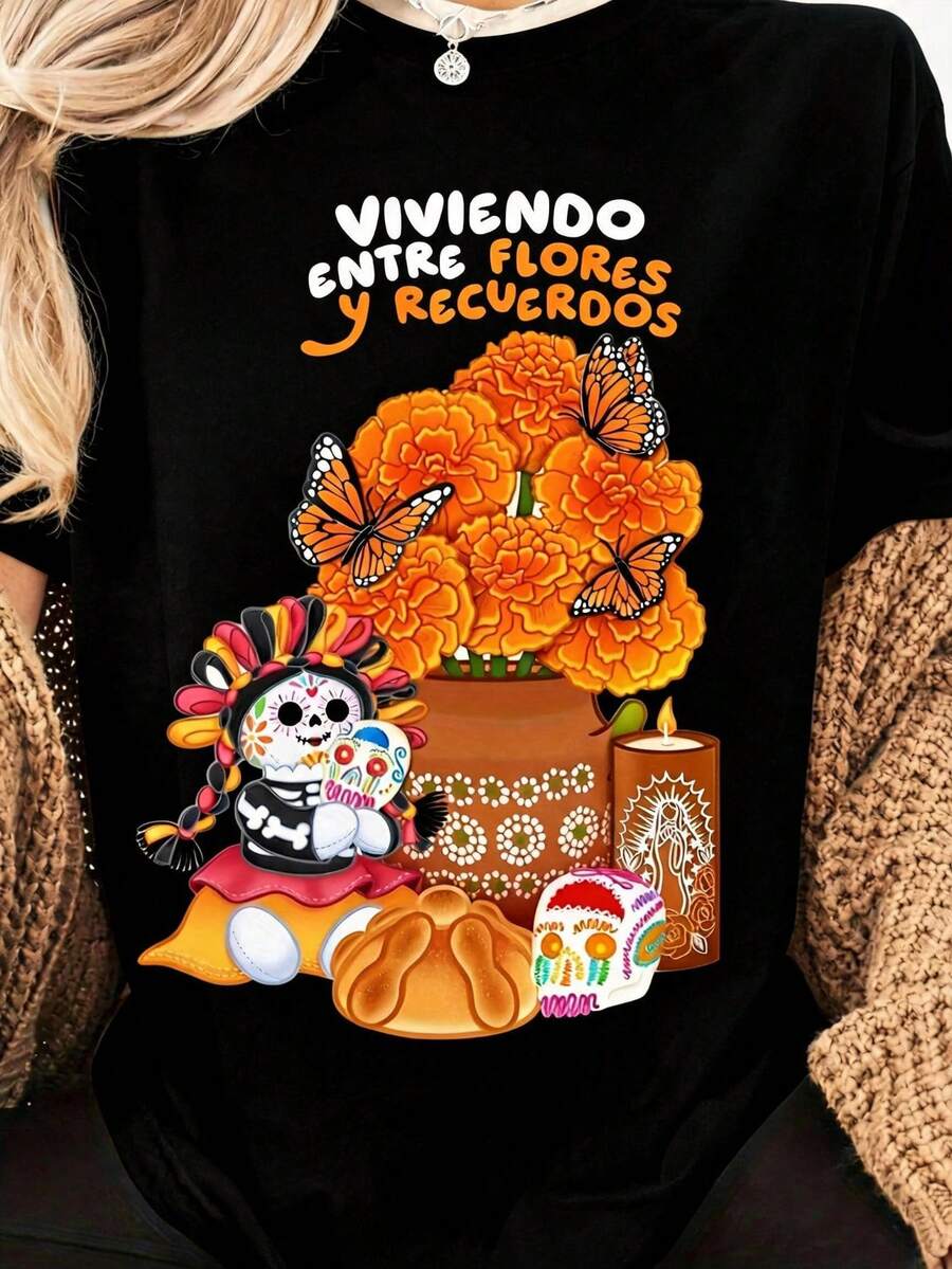 Women T-Shirts - Black - View 1