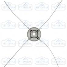 1 buah Kepala Pemangkas Rumput Cakram Bulat Kecil Paduan Aluminium Kokoh Anti Jatuh Diameter 81mm Lubang Dalam 25.4mm Pengisian Cepat Aksesori Mesin Pemotong Rumput Universal untuk Kebun, Pertanian, dan Penyiangan - Kepala pemotong rumput (cakram aluminium kecil) - View 11