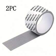 1/2pcs Mosquito Net Repair Tape, 78.74 Inches, Self-Adhesive Patch, Suitable For Door/Window Screens, Dormitory Screens And Curtain Tears, Waterproof Mesh Patch, Mosquito Screen Repair Tape, Easy To Cut And Fix, Suitable For Home And Office Use - One Size - View 12