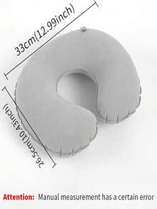 Ergonomic U-Shaped Neck Pillow - Travel & Office Dual-Use Pillow, Lightweight Portable Neck Support Pillow, Suitable For Airplane, Car, Bed, Compressed Fit Design - Upgraded Version - View 5