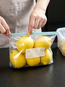 100pcs, Food Preservation Bags, Convenient Zipper Seal Bags, Refrigerator Food Storage Bags, Food Classification Storage Bags, Large Capacity Food Packaging Bags - View 7