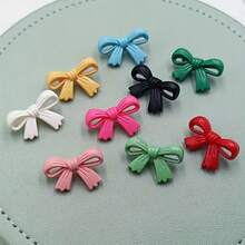 5/10/15/20/25/30Pcs Bow Plastic Buttons, Random Color Asymmetrical Colorful Buttons, Cute Candy Color Buttons, Versatile Decorative Buttons For Sweaters, Coats, Cardigans, Suitable For Handmade DIY, Clothing Sewing, Home Daily Use And Other Multi-Purpose Sewing Supplies - Multicolor - View 12