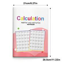 Math, Addition & Subtraction Practice Pages, Calculation Within 100, Mental Math, Number Writing, Counting, Greater Number, Letter Tracing, Missing Letters, Kindergarten Morning Work, Handwriting, Focus & Concentration - Wookbook - View 4