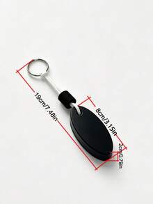 Floating Keychain, Automatically Floats When Dropped In Water, Prevents Keys From Sinking To The Bottom. Suitable For Beach Trips, Pool Play, Boating, Fishing, Water Activities. Can Be Attached To Keys, Backpacks, Diving Bags. Lightweight, Portable, Bright Colors For Easy Finding, Practical Accessory To Prevent Key Loss - Multicolor - View 3