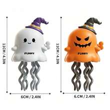 Halloween, Christmas, Wind-Up Toys, Adult Stress Relief Toys, Battery-Free Durable Walking And Dancing Doll, Cute Jellyfish Design Twist And Play, Party Favors, Holiday Gift Choice - Multicolor - View 4