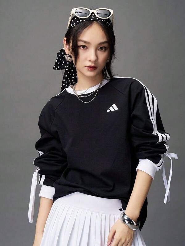 Adidas Kaos Rajut Lengan Panjang Tanpa Kerah Wanita DANCE LS TEE2 TKG3858