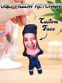 1 DIY Customized Personalized Photo Pillow Cushion Sofa Bedroom Home Decoration Couple Pet Commemoration Father's Day Mother's Day Halloween Valentine's Day Thanksgiving Easter April Fool's Day Toy Gift, Christmas Gift, Pet Memorial Gift - Upload Pictures to Customize Widgets - View 8