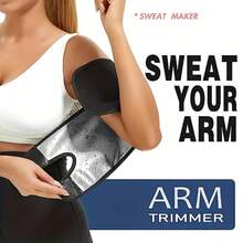 4pcs/Set Unisex Sauna Arm Shaping Bands For Sports Training And Fitness Sweat-Inducing Arm Sleeves With Silver Sauna Coating Inside, Gym Accessories - Multicolor - View 3