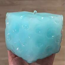Glacier Jumbo 透明起司 Ruirui 捏捏樂，多感官柔軟麻糬壓力紓壓玩具，慢回彈，緩解焦慮手部感官玩具 - 彩色 - 查看 40