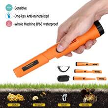 TC-110 Handheld Metal Detector Positioning Rod With Anti-Scratch Protection Cover Metal Pinpointing IP68 Waterproof - Multicolor - View 2