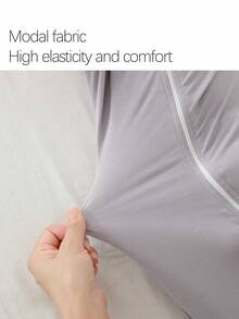 1pc Baby Modal Sleeveless Sleeping Bag, Newborn Infant Sleep Sack, Baby Supplies, High Elasticity Summer Spring Autumn Sleeping Bag - Multicolor - View 6