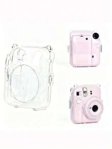 Mini 12/11 Digital Camera Bag, Instant Camera Protective Case, Camera Storage Bag, Suitable For Outdoor Scenes, Beach, Vacation And Ocean Park (Camera Not Included) Back To School Essential Supplies, Camera Sticker Book, Halloween - View 7