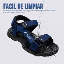 EVA MODAR Men Sandals - Navy Blue - View 5