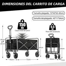 Folding Wagons - [5-inch Wheel Flat-fold Type]80L - View 3