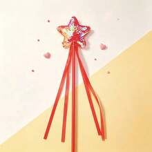 Magic Wand Fairy Stick Glittering Five-Pointed Star Magic Wand Party Performance Prop Cartoon Cute Prop - Multicolor - View 18