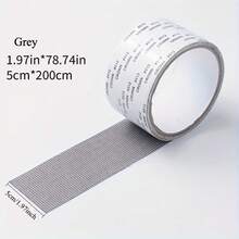 1/2pcs Mosquito Net Repair Tape, 78.74 Inches, Self-Adhesive Patch, Suitable For Door/Window Screens, Dormitory Screens And Curtain Tears, Waterproof Mesh Patch, Mosquito Screen Repair Tape, Easy To Cut And Fix, Suitable For Home And Office Use - One Size - View 5