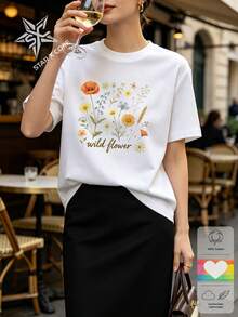 Women T-Shirts - 白色 - 查看 3