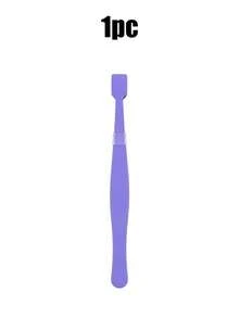 12pcs/6pcs/3pcs/1pc Flat Head Eyelash Curler, Portable Pouch Lash Tool, Salon Lash Tool For Combing And Separating Individual Lashes, Eyelash Grooming Tool Suitable For Eyelash Perming, Keratin Lash Lift, Eyelash Extension Operations, Non-Slip Handle Design For Easy Use, Home DIY Eyelash Grooming, Salon Store, Lightweight And Non-Scratching, Reusable And Durable - Multicolor - View 9
