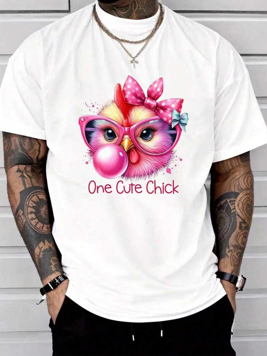 Men T-Shirts - 白色 - 查看 1