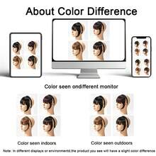 Braided Headband With Bangs, Synthetic Fiber Invisible Bangs Hair Extensions, 3-Strand Braided Headband Wig, Covers Large Forehead, Heat-Resistant Women's Hair Accessory - Multicolor - View 10
