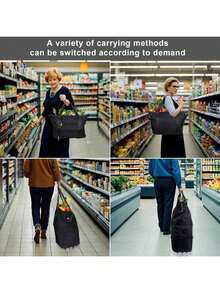 Portable Shopping Carts - Multicolor - View 5