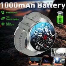 Đồng hồ thông minh LIGE: Pin dung lượng siêu lớn 1000mAh, đèn LED, hơn 100 chế độ thể thao, chống nước hàng ngày, dự báo thời tiết, phát nhạc, báo thức, thông báo tin nhắn - Đồng hồ thông minh thể thao ngoài trời đa năng phù hợp cho nam và nữ - Xem 6