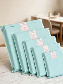 Packaging Bags, Courier Bags, Multi-Size Self-Adhesive Mailing Envelopes, Thickened Plastic Packaging Bags, Leak-Proof And Tear-Resistant, Multi-Purpose Minimalist Packaging Bags, Suitable For School And Office - Multicolor - View 1