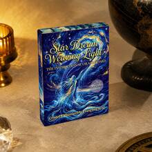 The Starry Night Oracle Cards,A 44-Card Deck,Star Dream Weaving Light Oracle Cards. - Royal Blue - View 1