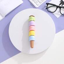 5 Warna 1 buah Stabilo Motif Es Krim, Kerang, dan Hati yang Lucu untuk Menandai Poin Penting dan Menggambar, Cocok untuk Perlengkapan Belajar Siswa, Dapat Digunakan untuk Mencoret-coret, Mewarnai, Menulis Jurnal, Menandai dan Menulis, Perlengkapan Sekolah Penting untuk Siswa - A - View 9