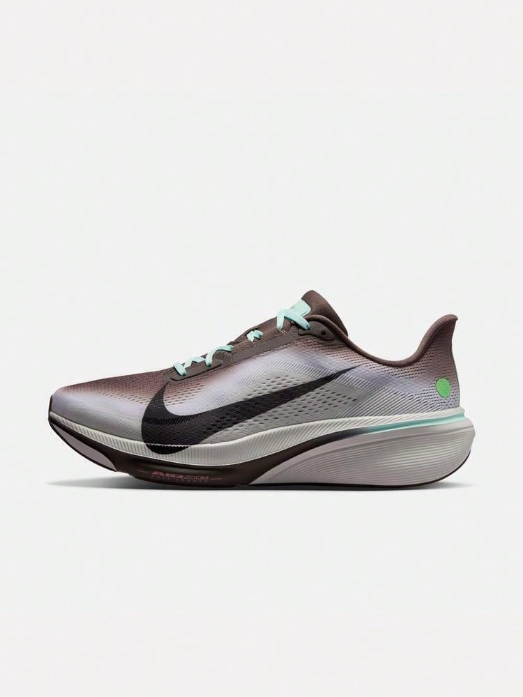 Nike Men's AIR ZOOM PEGASUS 42 Running Shoes Low-Top IW2349-001 - Brown - View 1