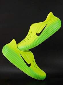 Nike ReactX Rejuven8 Green Strike Stylish And Versatile Slip-On Clogs, Unisex, Green HV5060-300 - Green - View 1