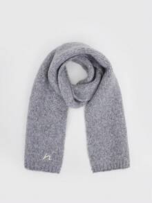 Children's Knitted Scarf Winter Embroidered Horse Design Unisex Kids Warm Woolen Neck Warmer - A - View 5