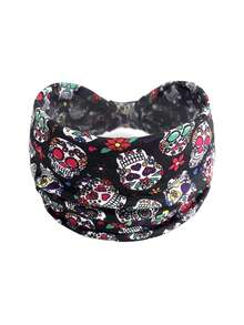 1 Halloween-Style Sports Headband-Soft, Stretchy, And Sweat-Wicking; Suitable For Yoga, Running, Fitness, And Everyday Styling. - Multicolor - View 13